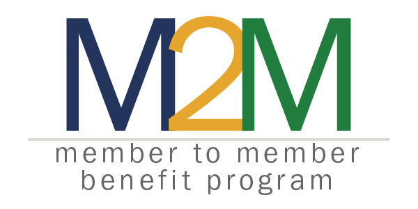 Member 2 Member Benefit Program Logo